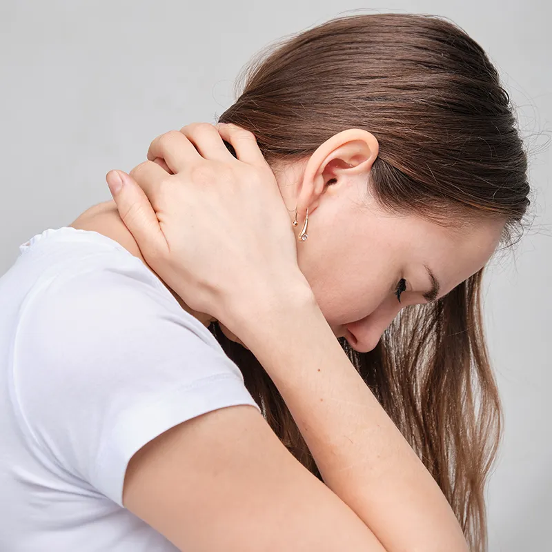 neck pain or injury
