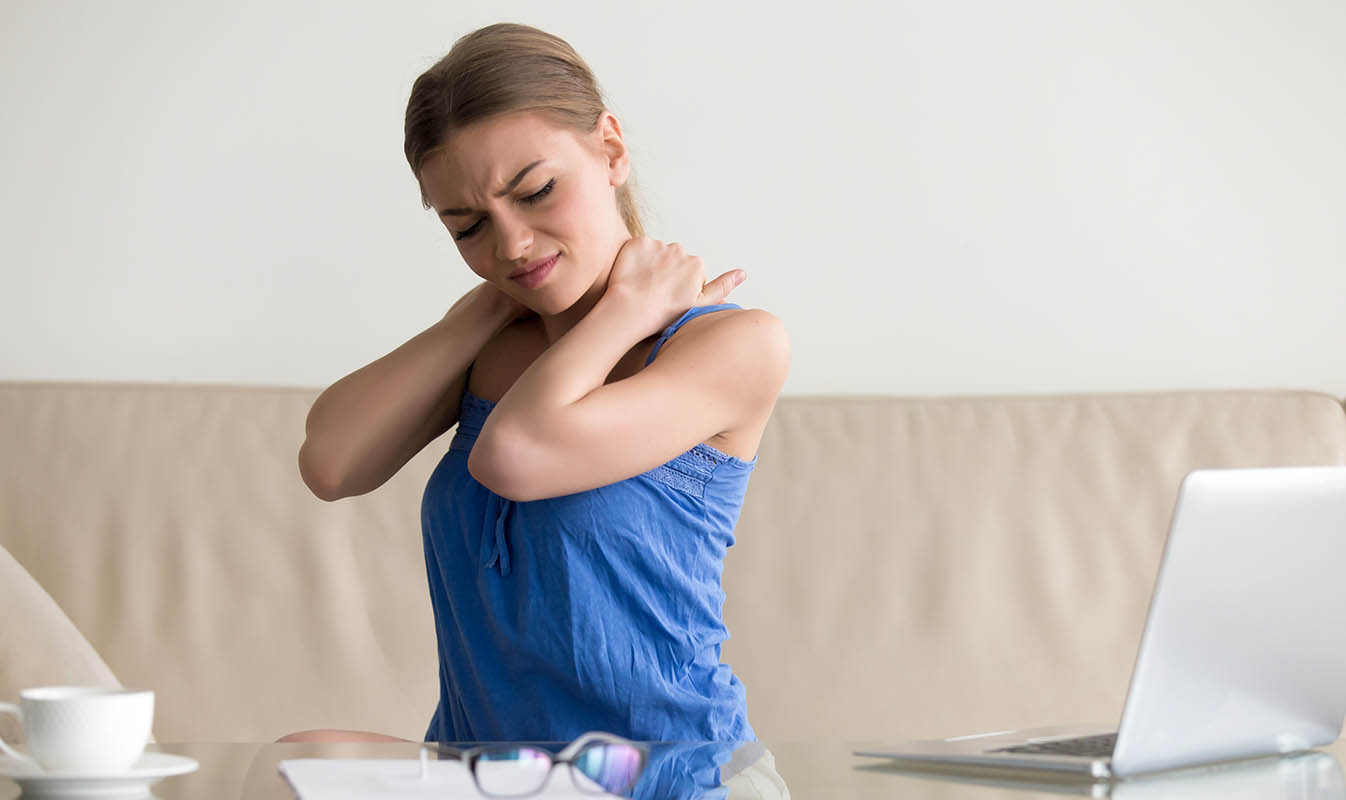 women neck pain